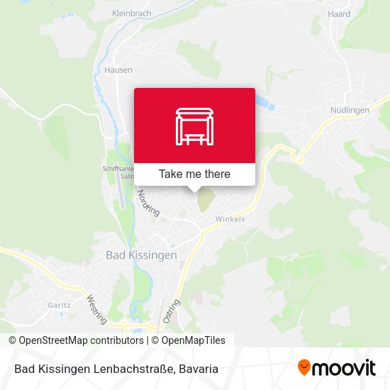 Bad Kissingen Lenbachstraße map