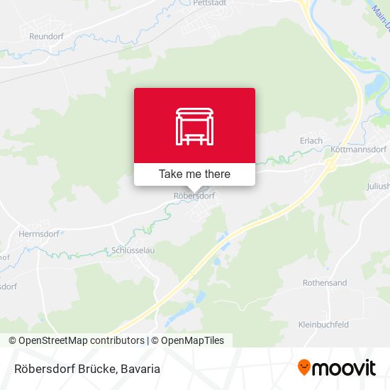 Röbersdorf Brücke map