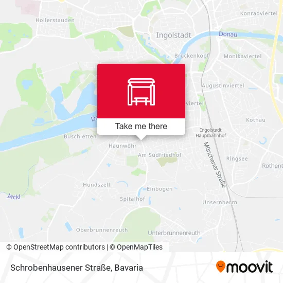 Карта Schrobenhausener Straße