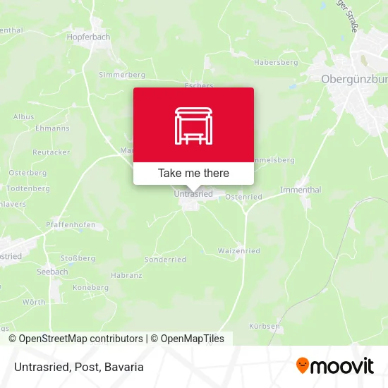 Карта Untrasried, Post