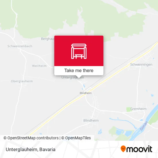 Карта Unterglauheim