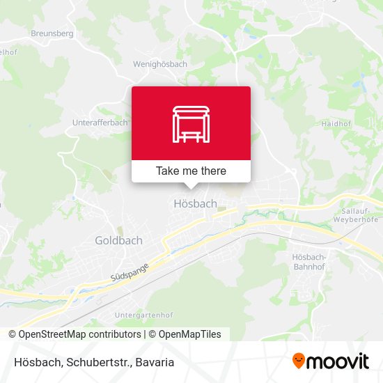 Hösbach, Schubertstr. map