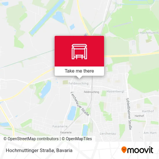 Карта Hochmuttinger Straße