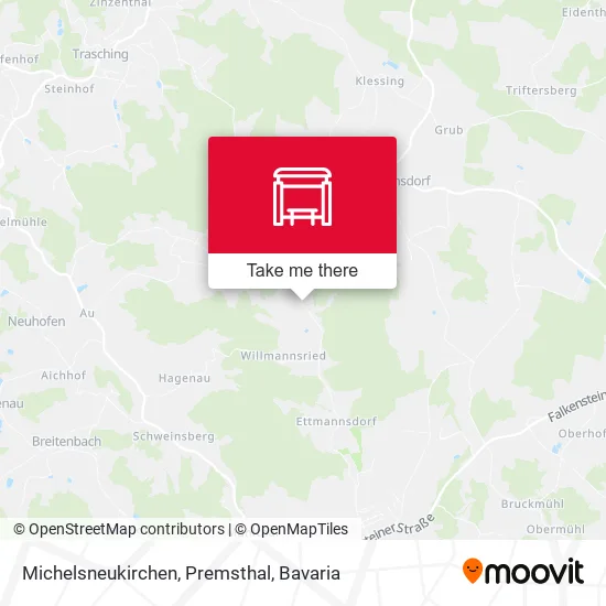 Карта Michelsneukirchen, Premsthal