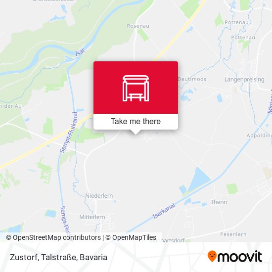 Zustorf, Talstraße map