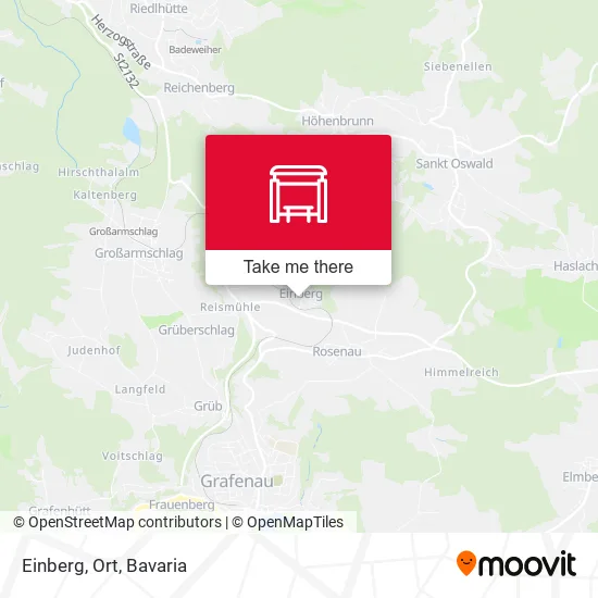 Карта Einberg, Ort