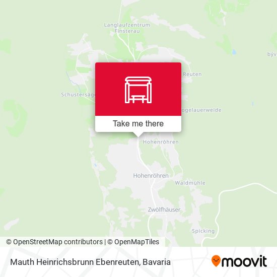 Mauth Heinrichsbrunn Ebenreuten map