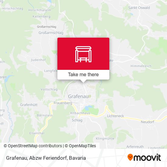 Grafenau, Abzw Feriendorf map