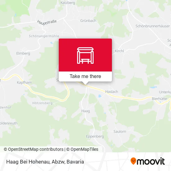 Карта Haag Bei Hohenau, Abzw