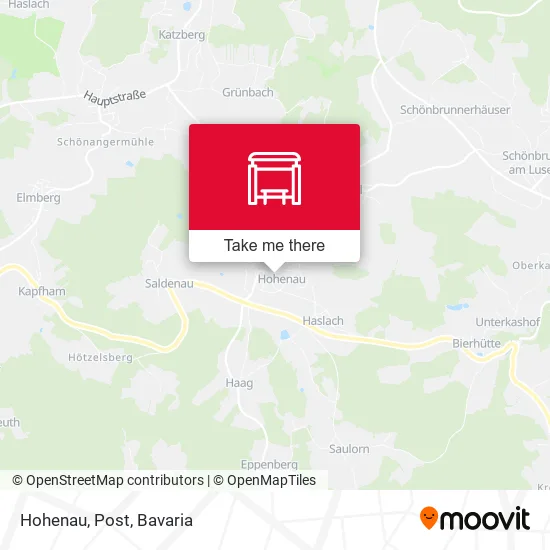 Карта Hohenau, Post