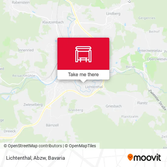 Карта Lichtenthal, Abzw