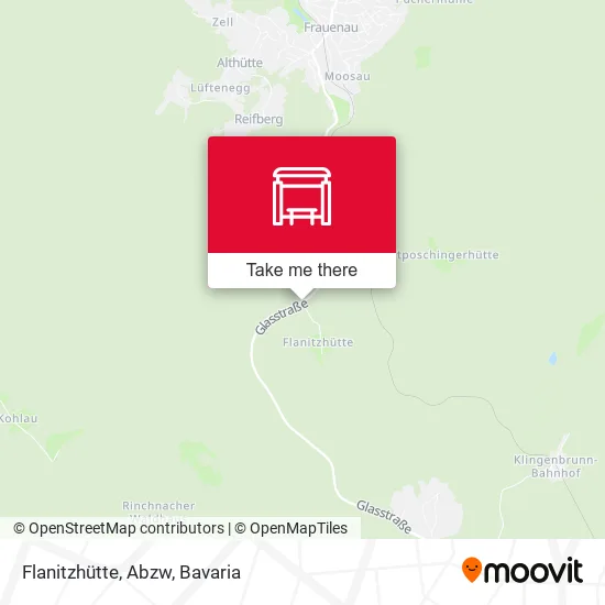 Карта Flanitzhütte, Abzw