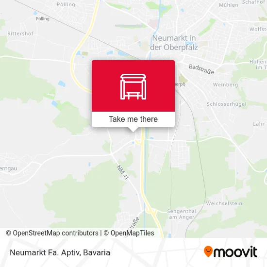 Карта Neumarkt Fa. Aptiv