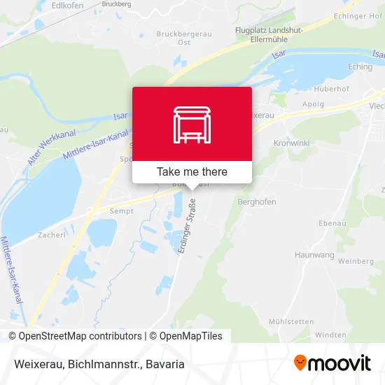 Weixerau, Bichlmannstr. map