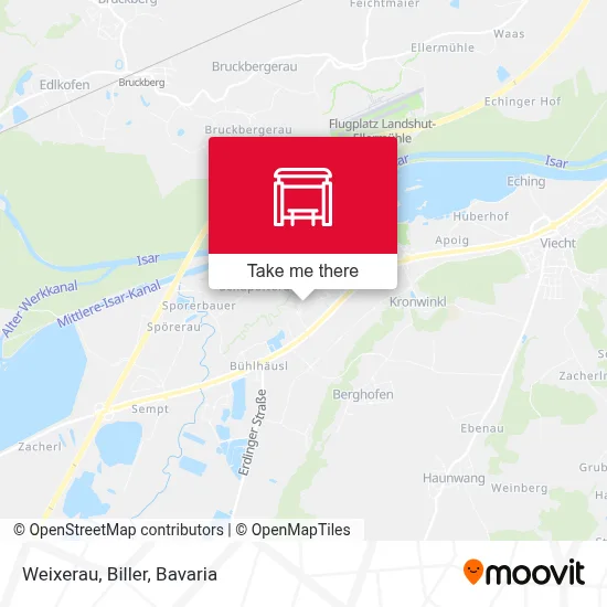 Weixerau, Biller map