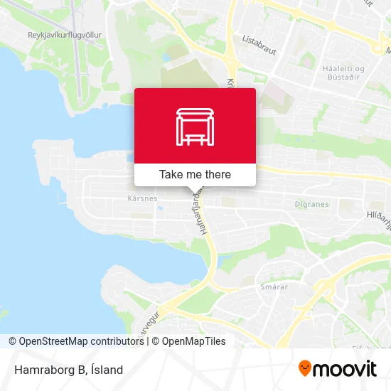 Hamraborg B map