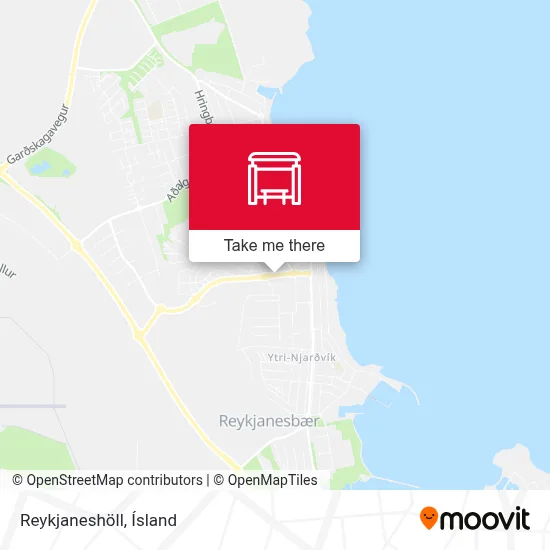 Reykjaneshöll map