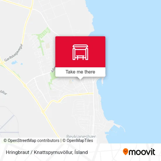 Hringbraut / Knattspyrnuvöllur map