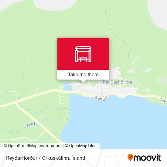 Reyðarfjörður / Orkuskálinn map