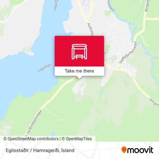 Egilsstaðir / Hamragerði map