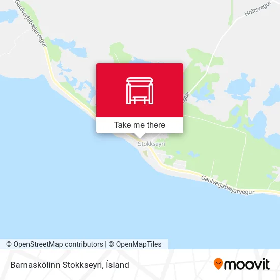 Barnaskólinn Stokkseyri map