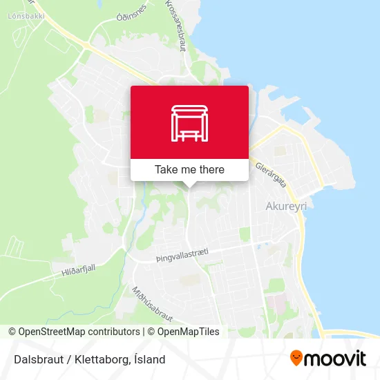 Dalsbraut / Klettaborg map