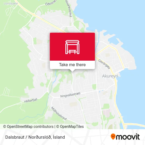 Dalsbraut / Norðurslóð map