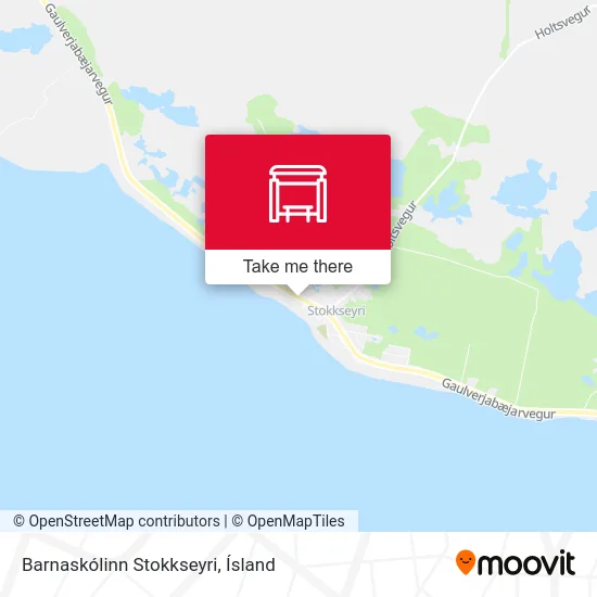 Barnaskólinn Stokkseyri map
