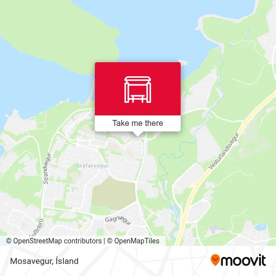 Mosavegur map