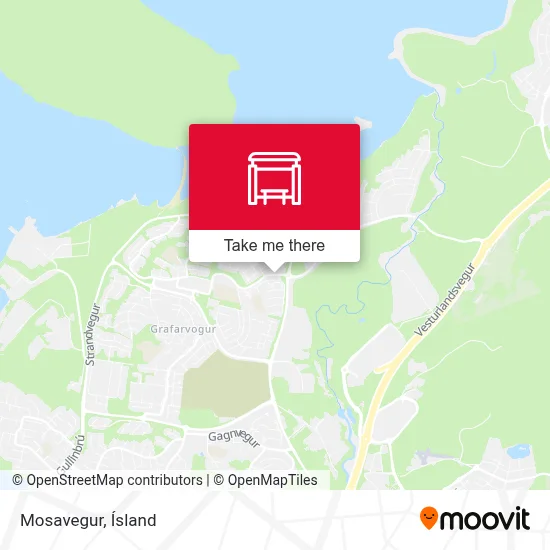 Mosavegur map