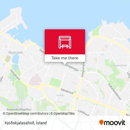 Þjóðskjalasafnið map
