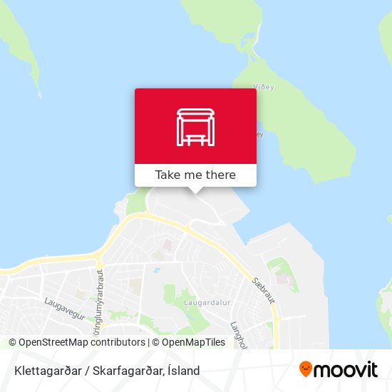 Klettagarðar / Skarfagarðar map