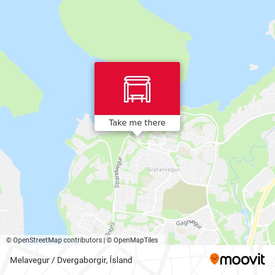Melavegur / Dvergaborgir map