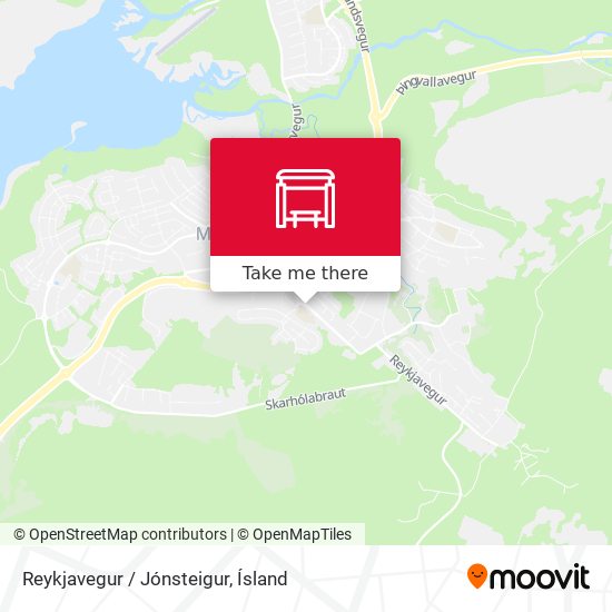 Reykjavegur / Jónsteigur map