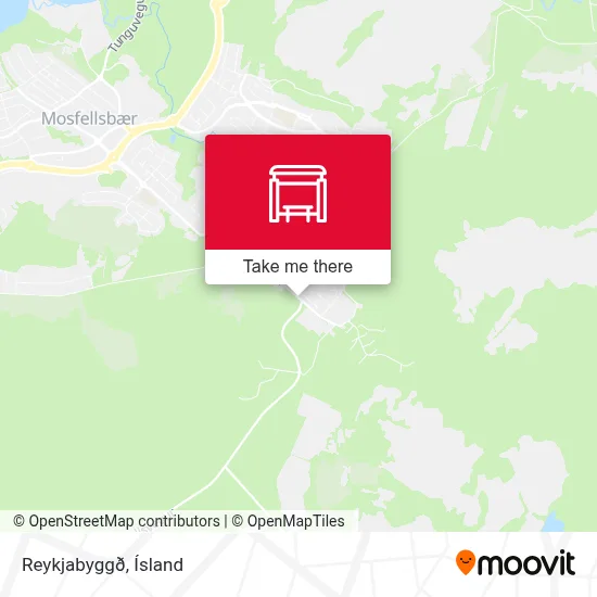 Reykjabyggð map