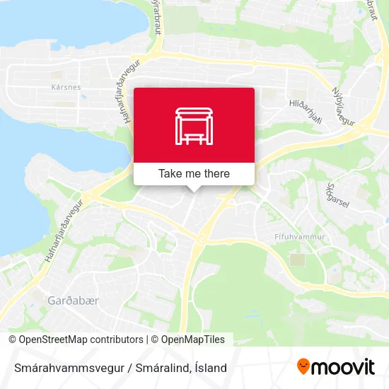 Smárahvammsvegur / Smáralind map