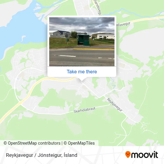 Reykjavegur / Jónsteigur map