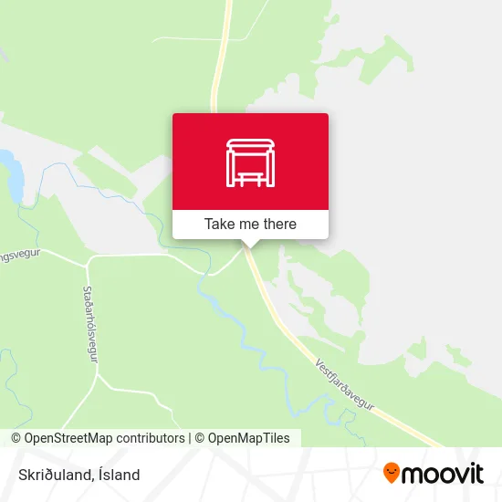 Skriðuland map