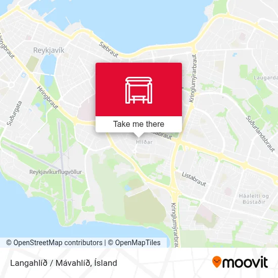 Langahlíð / Mávahlíð map