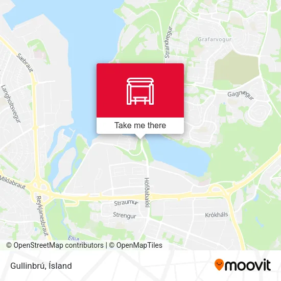 Gullinbrú map