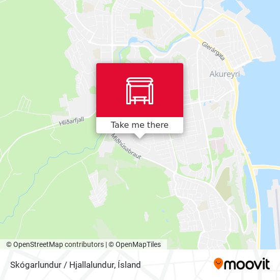 Skógarlundur / Hjallalundur map