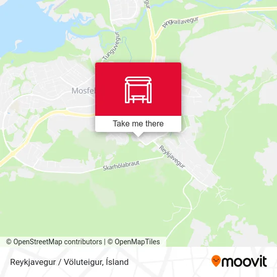 Reykjavegur / Völuteigur map