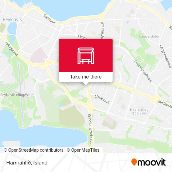 Hamrahlíð map