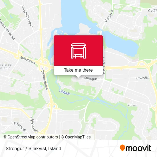 Strengur / Sílakvísl map