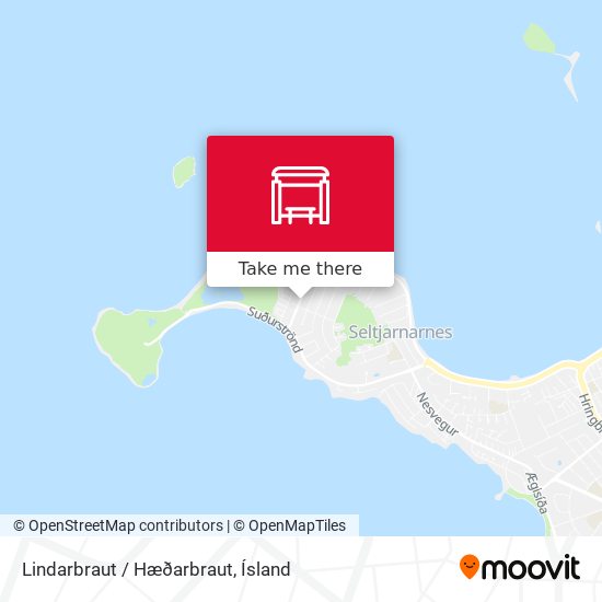 Lindarbraut / Hæðarbraut map