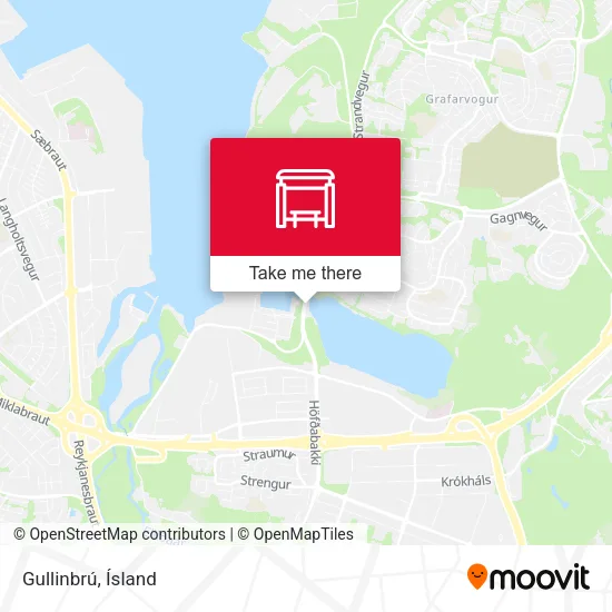 Gullinbrú map