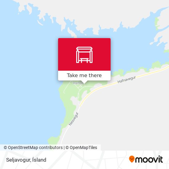 Seljavogur map