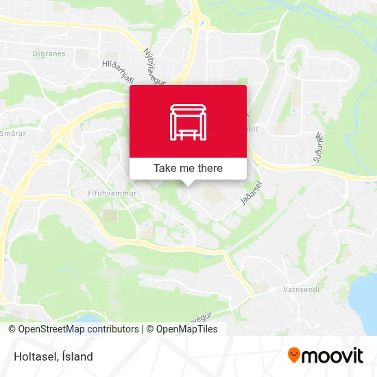 Holtasel map