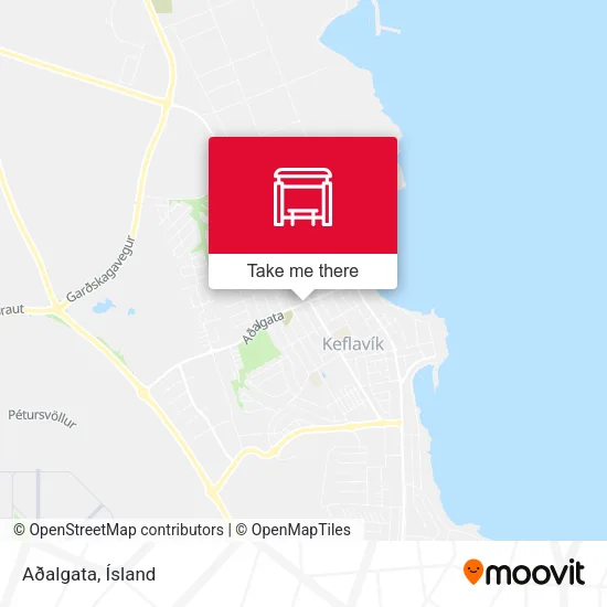 Aðalgata map