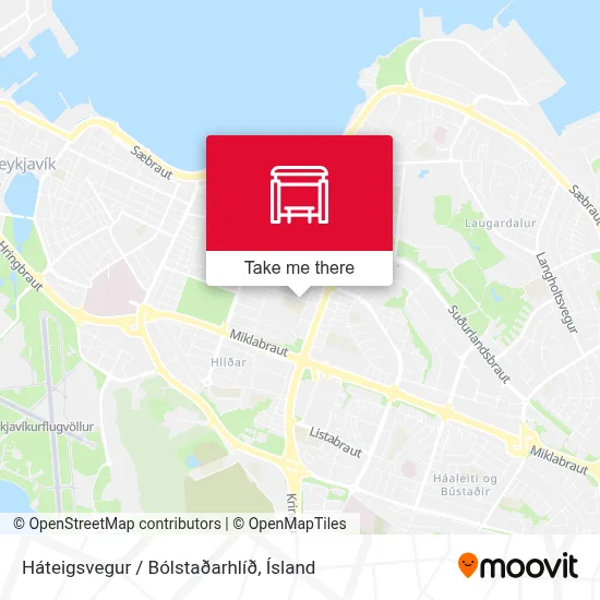 Háteigsvegur / Bólstaðarhlíð map